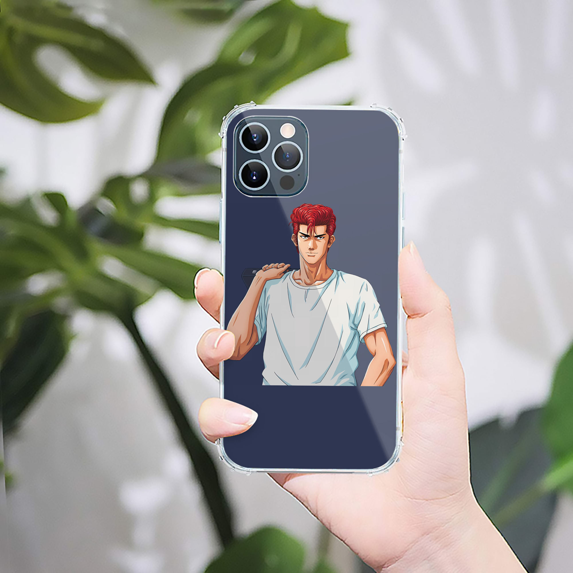 （画像用） SLAM DUNK／スラムダンク 【iPhone 12シリーズ対応】透明スマホケース（クリアソフトケース）